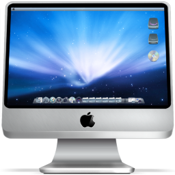 iMac On Icon 256x256 png